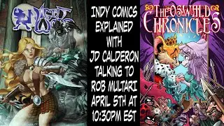Indy Comics Explained talking to Rob Multari
