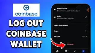 How To Log Out Of Coinbase Wallet 2024 | Sign Out Coinbase Wallet App Tutorial