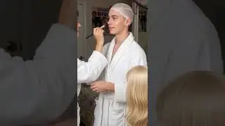 I gave my boyfriend a homecoming makeover! #hoco #makeup #transformation #tg #mtf #boytogirl #femboy