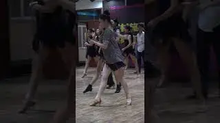 Daily training of Latin dance