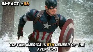 Captain America is 5th member of The Avengers | 1M-FACT #116 #marvel #avengers #marvelcomics