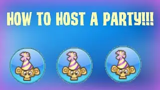 ANIMAL JAM: HOW TO HOST A PARTY