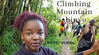 CLIMBING MOUNTAIN SABINYO  #tulambule #visituganda #virunga