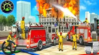Fire Truck City Rescue Simulator 🚒 | Extreme Firefighting Gameplay