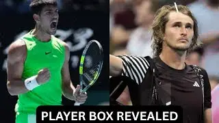 WHO IS IN ALCARAZ AND ZVEREV PLAYER BOXES AT AUSTRALIAN OPEN 2026 SEMIFINAL