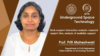 Lecture 45: Rock-support interaction analysis: required support line, analysis of available support