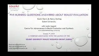 Five Burning Questions Answered About Realist Evaluation