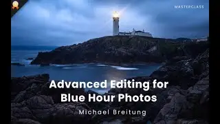 Advanced Editing for Blue Hour Photos With Lightroom & Photoshop - Exclusive #photoeditingtutorial