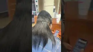 Quick Weave !!! She loved her hair babyy!! #27piece #quickweave #weavehair