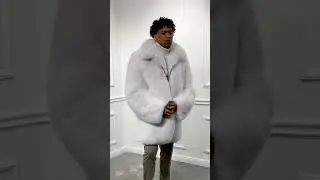White Fox Fur Jacket
