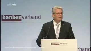 Der Bankenverband Skandal Bundespr&auml;sident Gauck - Heute Show