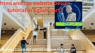 building a complete website from scratch using html and css part 2