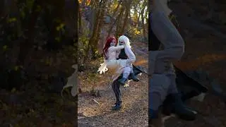 ЭТО ХЭЛЛОУИН 🎃 Салли и Джек с @Dajackies в роли Джека! #кошмарпередрождеством