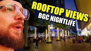 This Is BGC at Night! Room Tour + Seda Rooftop Dinner