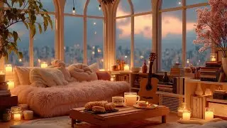 Morning Acoustic Guitar | Calm Coffee Vibes & Relaxing Rainy Day Music