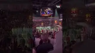 &lsquo;Leave Greenland alone!&rsquo; Crowd cheers after after interrupts US national anthem at London NBA game