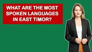 What Are The Most Spoken Languages In East Timor?