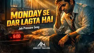 Monday Se Dar Lagta Hai 😔 | Job Pressure Song | Office Life Reality | Hindi Song