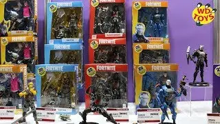 New Fortnite Toys McFarlane Toys & Jazwares Нью-йоркская ярмарка игрушек 2019 WD Toys
