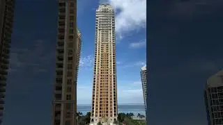 INSANE Rooftop Skyline View in Florida 🤯🌴 Sunny Isles Beach #Shorts
