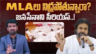 MLA లు నిద్రపోతున్నారా? | Janasena Chief Pawan Kalyan Serious on Party Mla's | Marokonam by Prasad