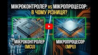 Мікроконтролери VS Мікропроцесори