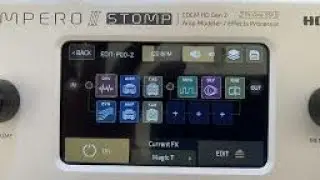 Ampero 2 stomp (os melhores reverbs) #pedalboard #worship #ampero #hotoneampero