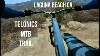 Telonics MTB Trail | Best Trail In Laguna Beach CA? | 4K | Gopro POV | Insane Downhill MTB\commencal
