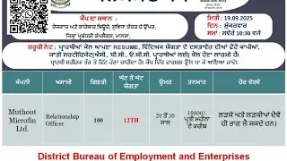 Job Fair Mansa Recruitment 2025