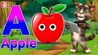 Phonics Song 2 with TWO Words in 3D - A For Airplane - ABC Alphabet Songs with Sounds for Children's