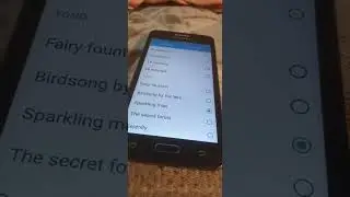 Samsung Galaxy Grand Prime smart alarm tones