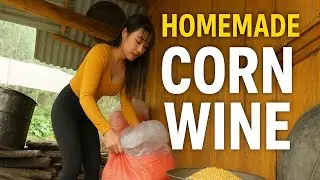 How Kayden makes white wine out of corn and savors it with mouthwatering grilled meat.