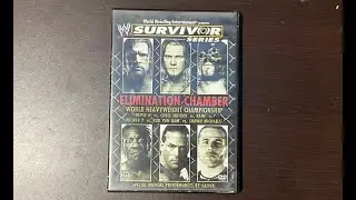 WWE Survivor Series 2002 DVD Retro Unboxing