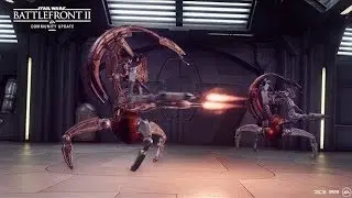 Battlefront-2  New Droideka Gameplay!