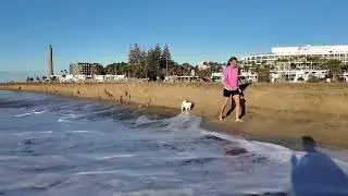 Wetter 31.12.25 Maspalomas... Sturm Francis wird über Neujahr Regen, Wind und Kälte bringen.