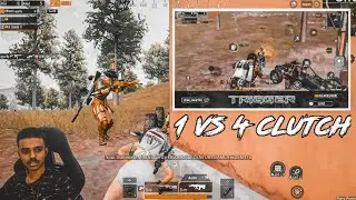 1 VS 4 CLUTCH to save @GameBoyYT  || shorts || 1 vs 4