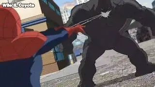 Rhino vs Spider Man ♦ Ultimate Spider Man T02E03 ♦ Español Latino