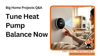 Balance Point Tuning for Heat Pump Auxiliary Heat Management