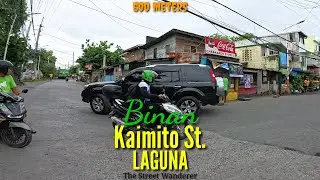 Watch the Old Fashioned Vibes of KAIMITO STREET in Binan, Laguna in the Philippines (500m)
