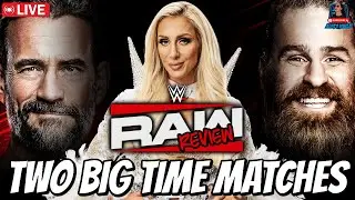 WWE RAW 2/3/25 REVIEW: CM PUNK VS SAMI ZAYN FOR THE FIRST TIME EVER!