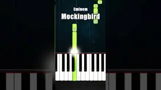 Eminem - Mockingbird - BEGINNER Piano Tutorial