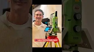 Ничто не сравнится &mdash; новая Leica TS20 уже здесь! #LeicaTS20 #Surveying#LeicaGeosystems #Shorts