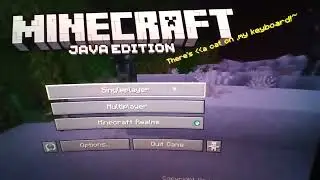 How to make a world one big biome in Minecraft tutorial #1