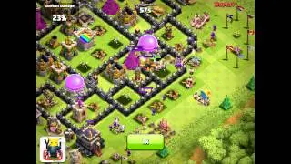 Clash of Clans [Defense] NEW! Dragon Appearance & Golem ft. Pokemon, Spyro, & Borat's Sister