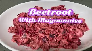 Beetroot with mayonnaise