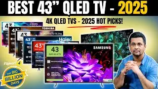 Top 5 Best 43 Inch QLED TV in India 2025 &ndash; Best 4K TV | Best Smart LED TV Deals 2025