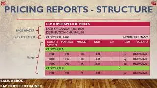 Condition Records and Structure of Pricing Reports | SAP SD | Free SAP SD Classes