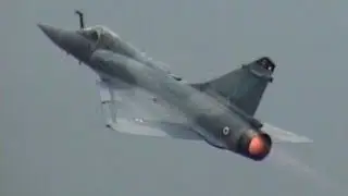 Last Solo Display Mirage 2000C French Air Force @ KLu Open Dagen Leeuwarden 2008