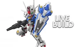 MGSD Gundam Aerial LIVE BUILD!