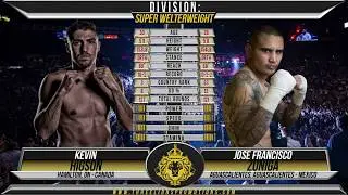 Kevin Higson vs  Jose Zuniga